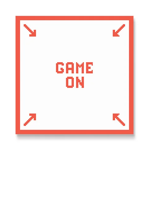 Game On czerwona